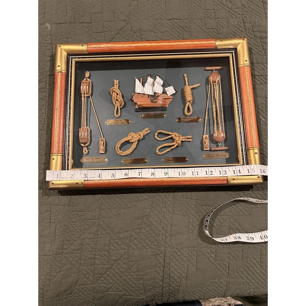 Heritage Mint nautical shadow